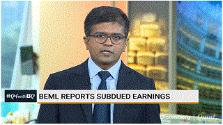 BEML CMD – Exclusive Interview with Bloomberg-Quint - BEML Expects To Grow 30% in FY19
