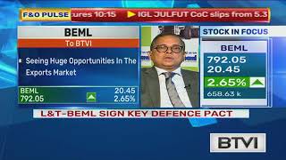 BEML Signs Pact With L&T To Explore Exports For Defence Products 17.07.2018