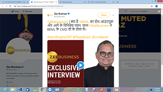CMD’s Interview with Zee Business 28.02.2019